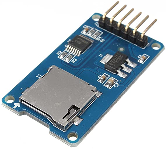 Micro SD Storage Board TF Card Reader Memory Shield Module SPI Port Arduino