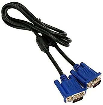 Lap Gadgets VGA to VGA Cable 1.5M Black & Blue