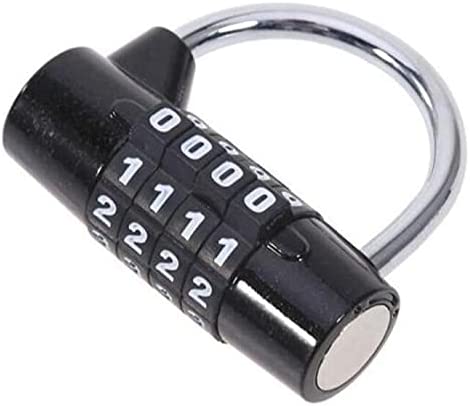 4 Dial Digit Number Combination Travel Security Safely Code Password Lock