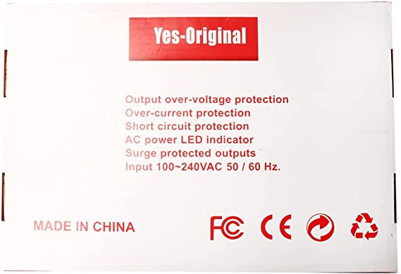 Power supply 12v/30A BOX Yes/Origina