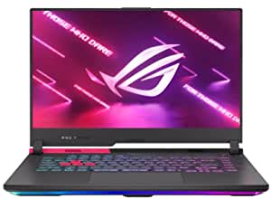 Asus ROG Strix G15 G513QC-HN163T Gaming Laptop, AMD R7-5800H, 16GB, 512GB, RTX3050 4GB GPU, 15.6 FHD 144Hz, Win10, Electro Punk color