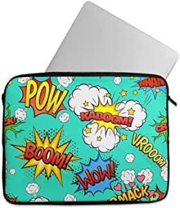 laptop sleeve 15.6 & 15 inch Protective Case with Zippe Carrying Bag laptop sleeve laptop sleeve laptop sleeve laptop sleeve 15.6 & 15 inch -Tat Casual Printed Laptop Sleeve 06