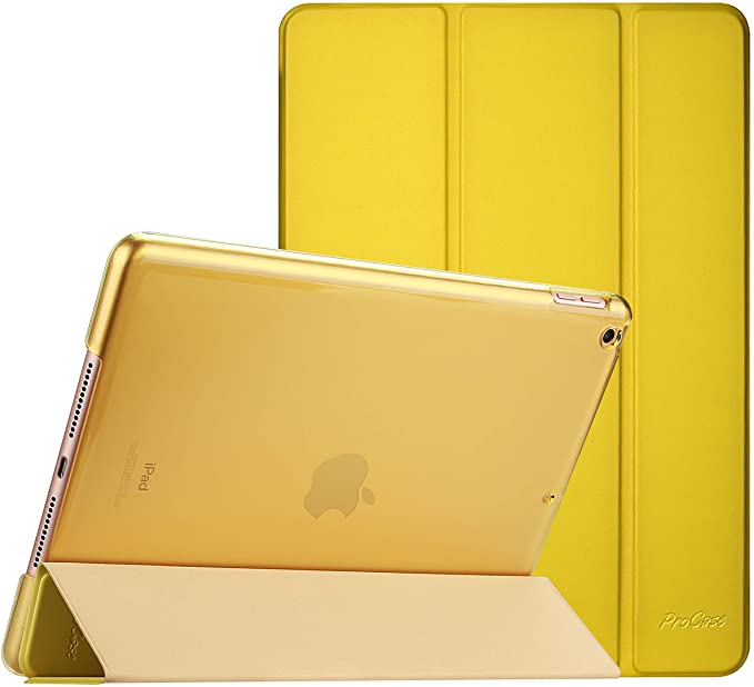 ProCase iPad 10.2 Case iPad 9th Generation 2021/ iPad 8th Generation 2020/ iPad 7th Generation 2019 Case, Slim Stand Hard Back Shell Protective Smart Cover Case for iPad 10.2 Inch -Antiquemoss
