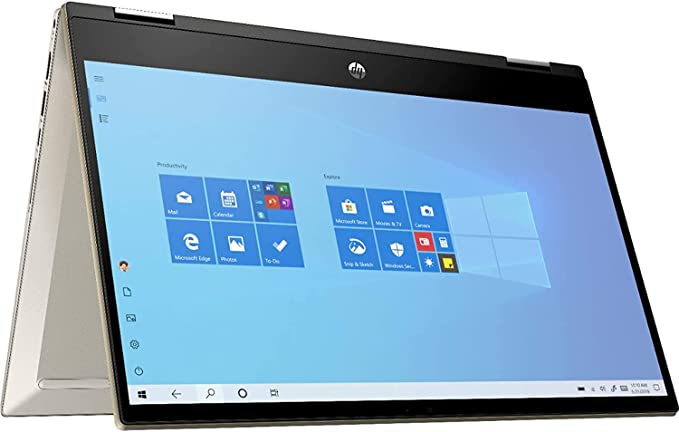 HP PAVILION X360 14-DW1010WM INTEL CORE I5-1135G7 8GB RAM 256GB SSD INTEL IRIS X GRAPHICS 14" INCH FHD TOUCHSCREEN WIN.10