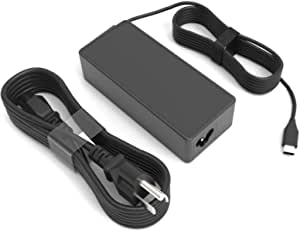USB-C Laptop Charger 65W 45W for Lenovo Thinkpad Yoga Chromebook Charger:Chromebook 100e 500e 300e C330 S330/Thinkpad T490 T480 T480s T490s/Yoga A485 T590 C930 Ideapad 730s,Type C Adapter Power Cord.