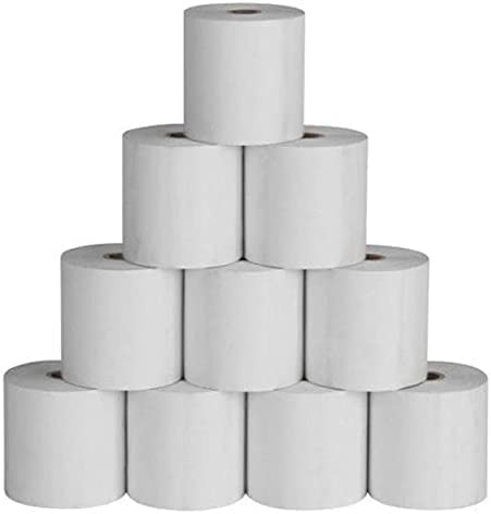 10 PCS 7.9-Rolls Kasher Thermal Roller 60 Meters - Works On Thermal Printer