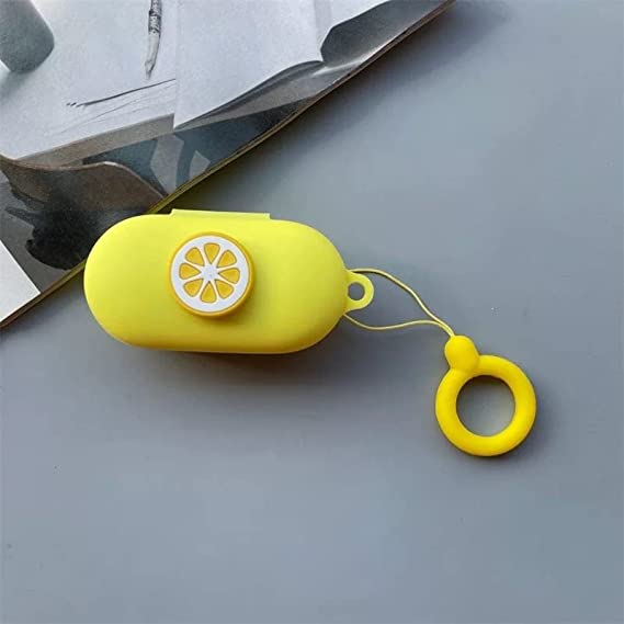 Suitable for OnePlus Buds Z bluetooth headset Silicone Protective Soft Case - lemon