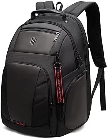 Arctic Hunter 15.6 Inch Laptop Waterproof Backpack, Large Capacity USB Port, Black - B00341