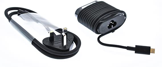 Dell Genuine XPS 13 9365 2-In-1 30w USB-C Type -C Power Adapter Charger 470-ABSF HA30NM150 2CR08 F17M7 UK