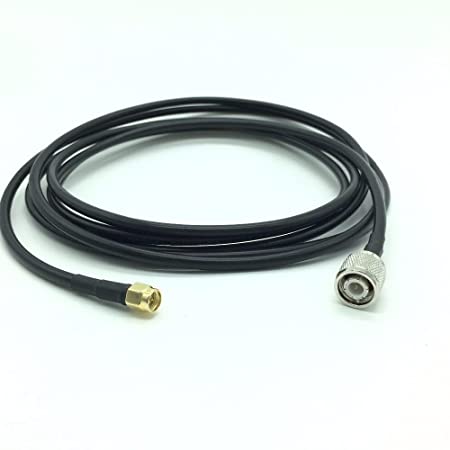 OHM - TNC male To SMA male cable RG58 50ohm 5 Meter length