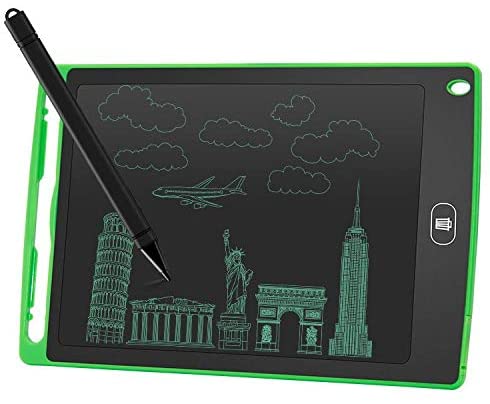 LCD Writing Tablet For Business/Students (Green)-8.5 inch(one year gurantee) (one year warranty)