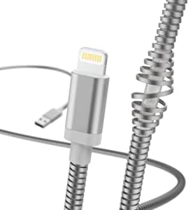 HAMA"Metal" Charging/Data Cable, Lightning, 1.5 m