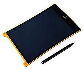 LCD Writing Tablets With Pens - Yellow(one year gurantee) (one year warranty)