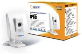 COMPRO IP 60 1.3 MP/WIFI/ H.264/MicroSDHC/Two way aduio/Motion detection