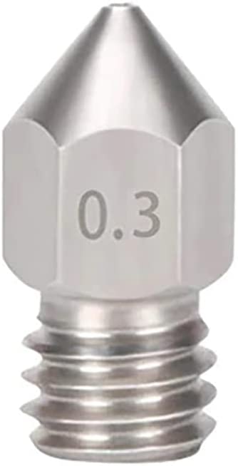 1 pcs 3D Printer Extruder Nozzles 0.3 mm Stainless Steel