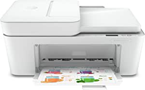 HP Deskjet Plus 4120 up to 4800 dpi Printer Copier 20 16 Scanner Flatbed 1200dpi 35 Sheet Auto Doc. Feeder, USB Wifi send mobile fax