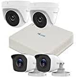 4 Pack Highlock 3.6 mm Lens Outdoor Cameras with DVR4 Output