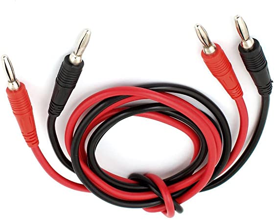 4mm Banana Plug To 4mm Banana Plug Test Lead Cable Wire For Multimeter Probes