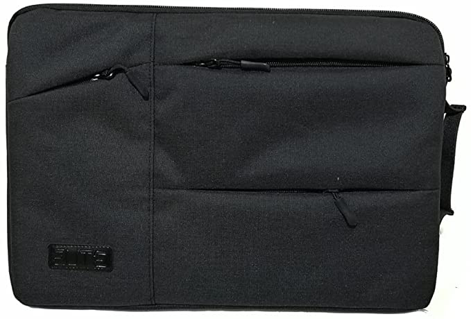 Sleeve Bag for Laptops/Tablets up to 15.6 inch | lining court | waterproof fabric | black color | TRS15001