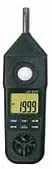 Multifunction Environment Meter 5 x 1 AirVelocity/Humidity/Temperature Sound Level/Light Meter Air Speedometer/Temperature Humidity Gauge Light Intensity Recording Model Model: LM-8102 Made Taiwan
