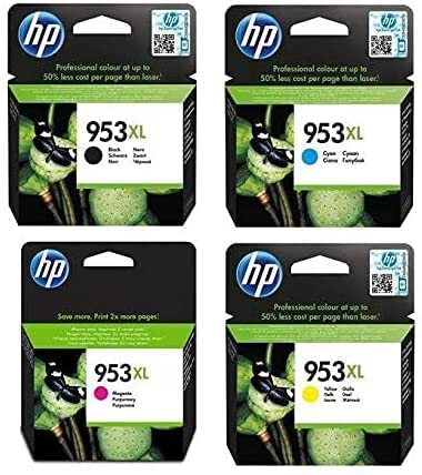 HP 953xl Compatible Ink (four pcs 4 colors) 4 Color Set