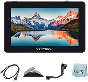 FeelWorld F6 Plus 5.5" 4K HDMI Monitor Cameras, Camcorders