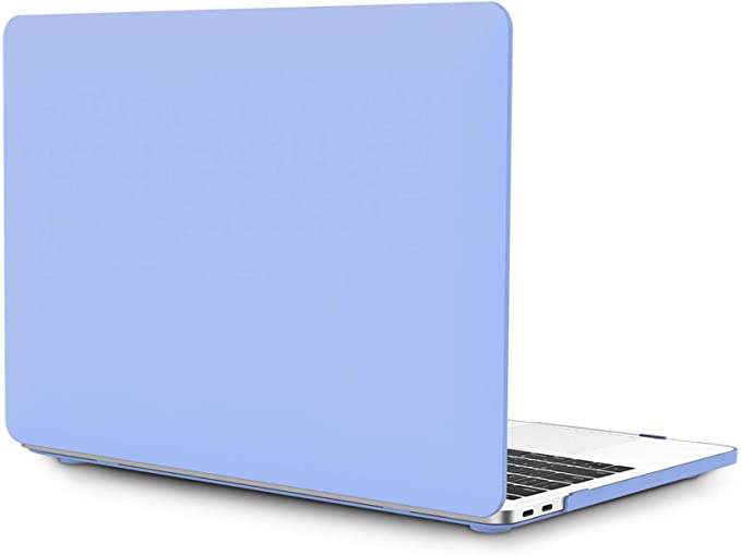 OneGET Macbook Pro 13 Inch Case with Touch Bar Laptop Case Pro13 2016-2019 Release A1989 A1706 A1708 A2159 Cream Color Series Plastic Hard Shell Cover for Pro 13 with Touch Bar (Tranquil Blue)
