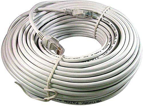 20m RJ45 Cat-6 Ethernet LAN Network Grey Cable
