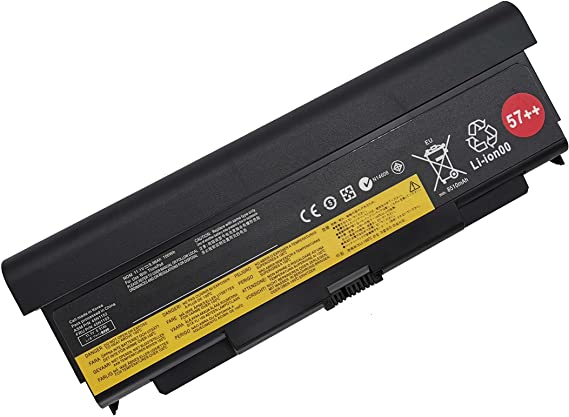 YXKC 57++(9 Cell) Replacement Laptop Battery Compatible with Lenovo ThinkPad T440P T540P W540 W541 L440 L540 45N1152 45N1153 0C52864 11.1V 8510mAh