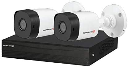 Express One By Dahua 2 Camera CCTV Kit 5MP 4 Channel Recorder, 20M IR HD-CVI