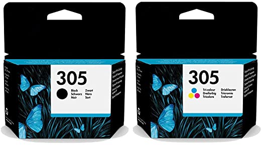 Compatible Ink cartridge set for HP 305 Black & Colors