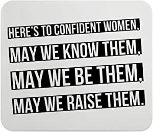 Loud Universe Women Strength Confident Women Raise Women Rectangular Thick Flexible Mouse Pad