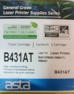 OKI B431 TONER CARTRIDGE ASTA COMPATABLE