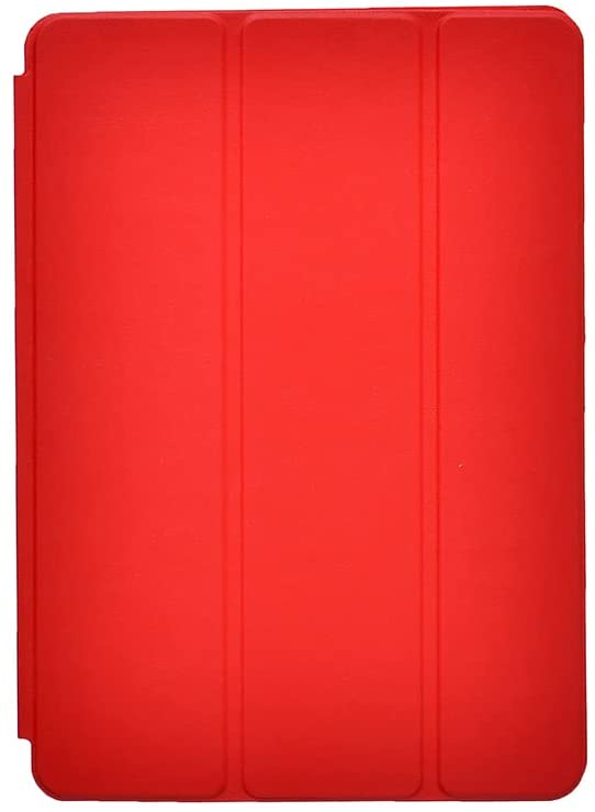Smart Leather Full Protective Tablet Cover Hard Case With Stand For Apple Ipad 10.2 Inches - Red