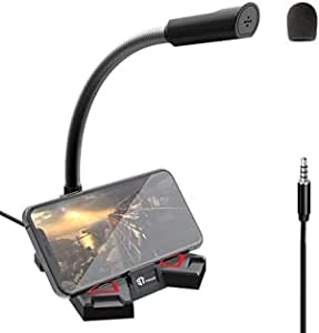 Standard Desk Microphone for Straming - 3.5mm Output and 2M Computer Cable GM-M03