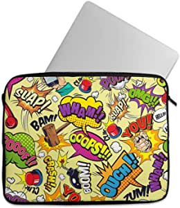 laptop sleeve 15.6 & 15 inch Protective Case with Zippe Carrying Bag laptop sleeve laptop sleeve laptop sleeve laptop sleeve 15.6 & 15 inch -Tat Casual Printed Laptop Sleeve 05