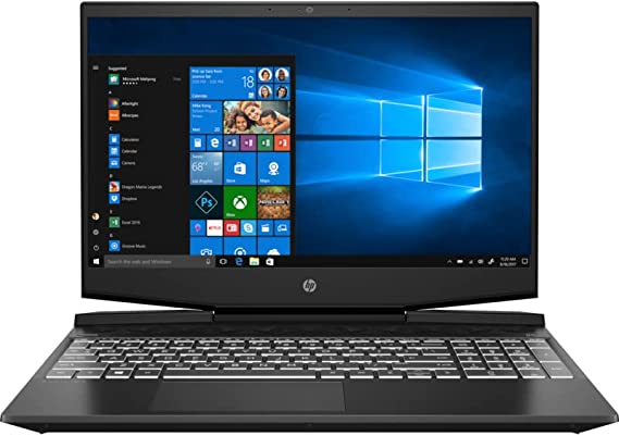 HP Pavilion Gaming Laptop 15-dk2108ne - 11th Intel Core i5-11300H, 16GB RAM, 1TB HDD + 256GB SSD, NVIDIA GeForce GTX 1650 4GB GDDR6 Graphics, 15.6" FHD (1920 x 1080) IPS 144 Hz, Dos - black