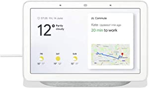 Google Nest Hub Smart Display (H) 11.8 (W) 17.85 (Dia) 6.73cm - Chalk
