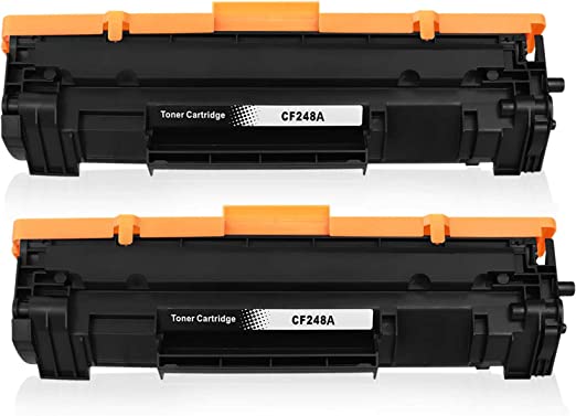 Compatible 48A Toner Cartridges High Yield（Black 2-Pack） Replacement for Laserjet Pro M15w M15a M16a M16w M30w M31w hp Laserjet Pro MFP M29a M28w M28a M29w Printer Compatible hp 48A CF248A 248A