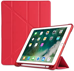 Silicone Smart Case For iPad mini 4/mini 5 (red)