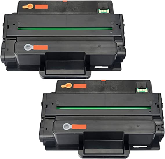 Cartridge for Samsung MLT-D203L Toner Cartridge Compatible with Samsung SL-M3320ND M3370FD M3820 Printers with Chip Black Inkjet Computer Printer Ink Black*2