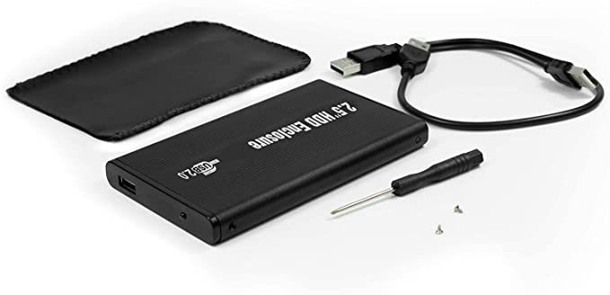 2.5" IDE Hard Drive HDD Case for Laptop PC External Hard Disk