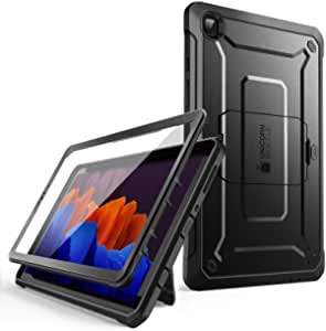 SUPCASE Unicorn Beetle Pro Series Case for Galaxy Tab A7 Lite 8.7 Inch (2021 Release), with Built-in Screen Protector Full-Body Rugged Heavy Duty Case (Black)