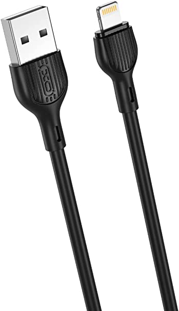 XO NB200 USB Cable Lighting 2m - Black