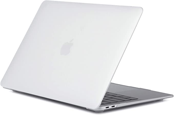 Baconlin Case for MacBook Air 13" A2337/A2179/A1932 with Retina Display Release in 2020 2019 2018, Matte Non-Slip Plastic Hard Shell Case Compatible with MacBook Air 13" M1 2020(Touch ID),Transparent