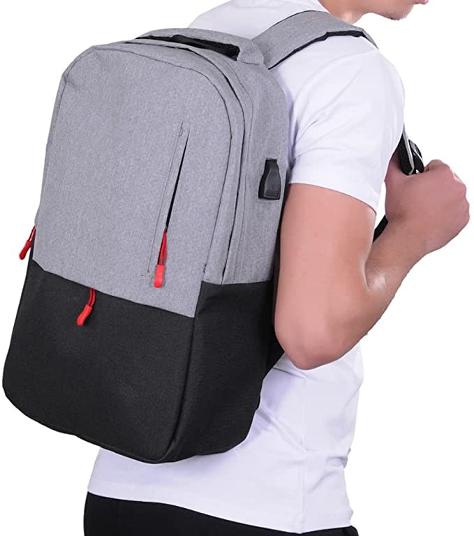 Laptop Sleeve Waterproof Anti-Theft USB Charging Port Headphone Port Laptop Sleeve for Girls Boys Students