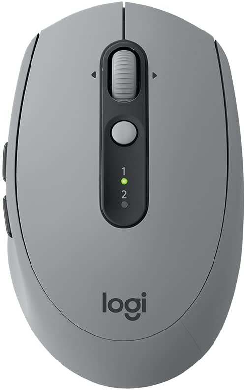 Logitech M590 Multi-Device Silent Wireless Mouse - Grey