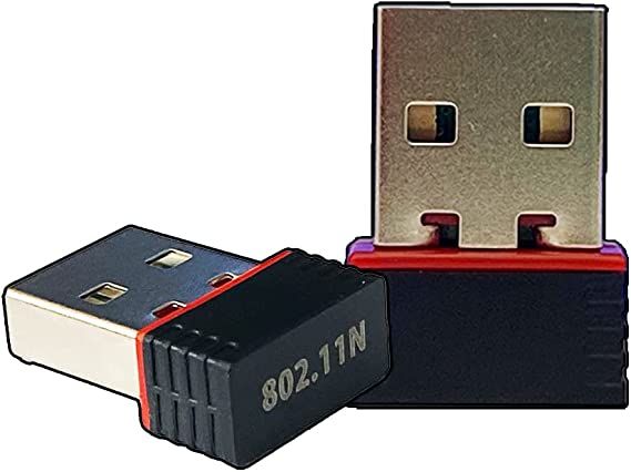 D25 950M Portable High Speed Long Range Nano WiFi Dongle, Connector, Receiver 802.11B/G/N 2.0 Wireless Wi Fi 2.4GHz Wireless LAN Network Card External for PC Desktop Laptop USB Adapter