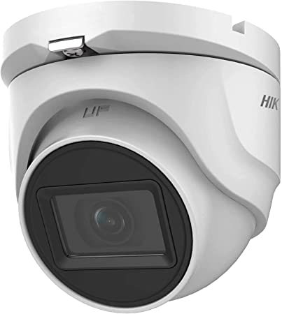 DS-2CE76H0T-ITMFS 5MP 4-in-1 Turbo HD Mini IR Dome Camera Outdoor/Indoor 2.8mm Fixed Lens Built in Mic ONLY Compatible with Hik Vision 4MP 5MP 8MP 4K TVI DVR
