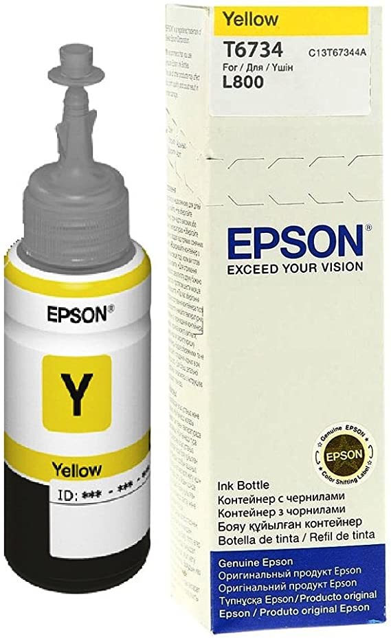 Epson EcoTank T6734 Yellow Ink Bottle 70 ml